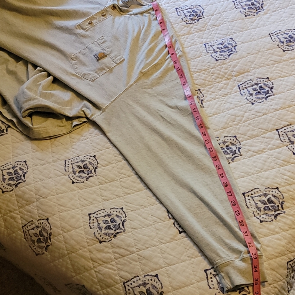 Carhartt Long Sleeve Work T Sz 3XL T - Picture 6 of 8